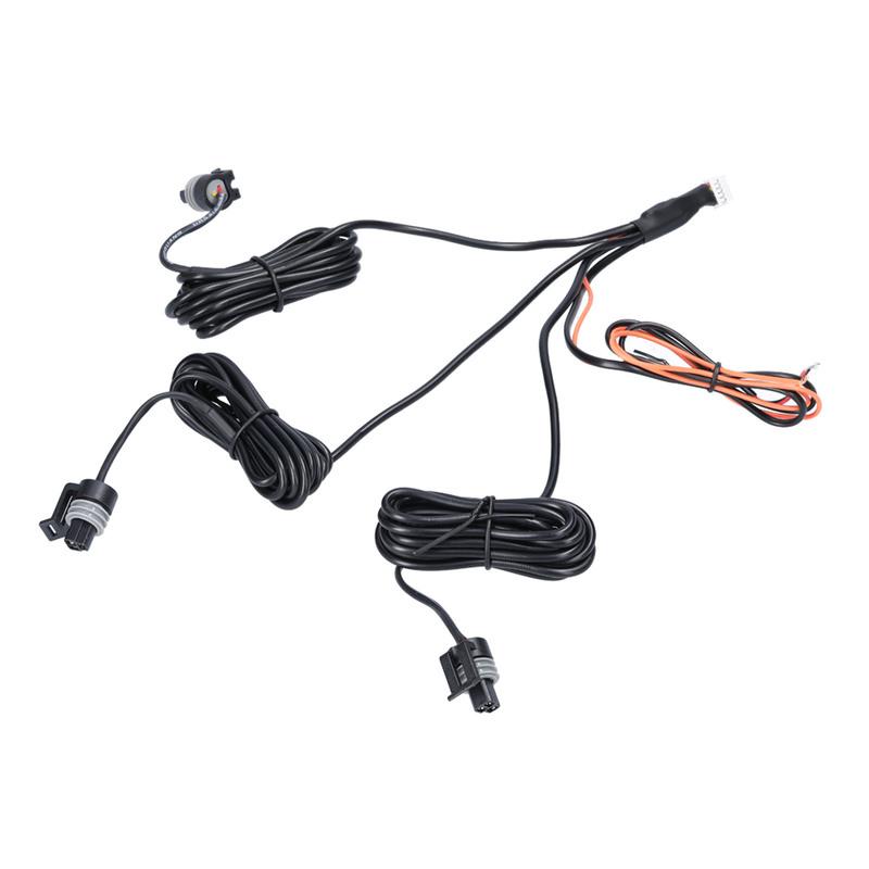 Manometro digitale per sospensioni pneumatiche a triplo display LED 0-220PSI con sensori 3 pezzi 1/8NPT
