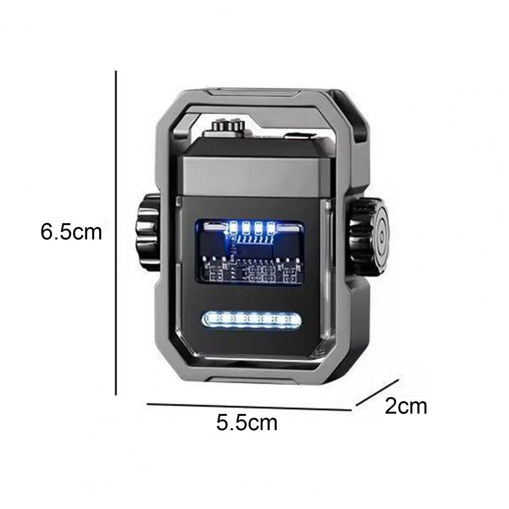 Windproof Igniter Fidget Toy Compact Portable Windproof Flameless Bbq Igniter Rechargeable Electric Arc-lighter for Boyfriend