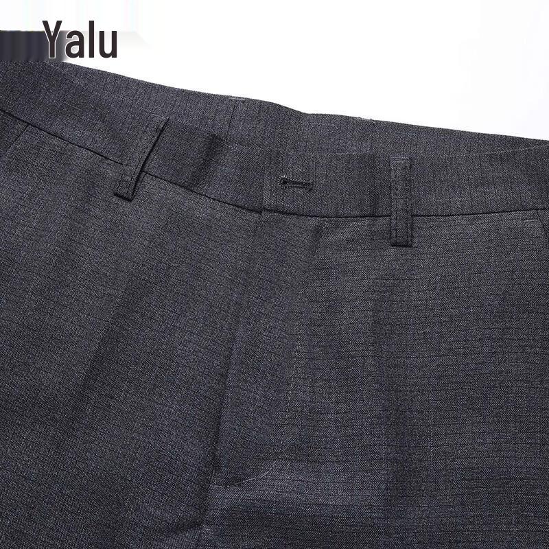 Yalu Men's Anti-Wrinkle Non-Iron Business Suit Pants