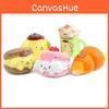 Cartoon Pompompurin Burger Bread And Cup Resin Ornaments For Party And Gifts