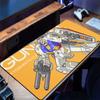Mousepad Mechanical Warrior RX Gundam HD Desk Mat Rubber Keyboard Pad Non Slip Desk Mouse Mat Gaming Mouse Pad Extended Pad