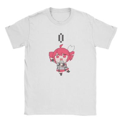 Camiseta Hip Hop Anime Kasane Teto Masculina Casual Algodão Camiseta Gola Redonda Manga Curta Camisetas Estampadas Gráficas