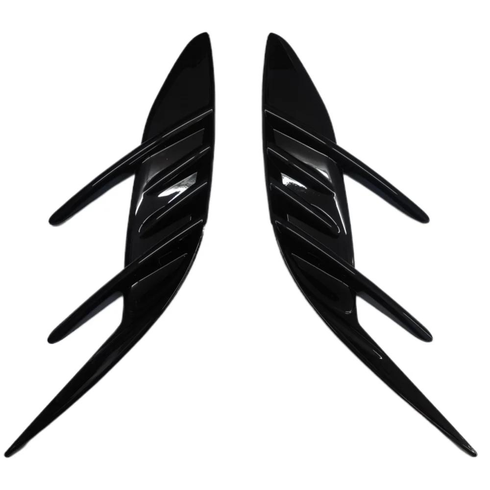 For KIA Stinger 2018- Car Exterior Decoration Cover Trim Kit Front Rear Bumper Spoiler Fender Side Vent Cover Grille Trim