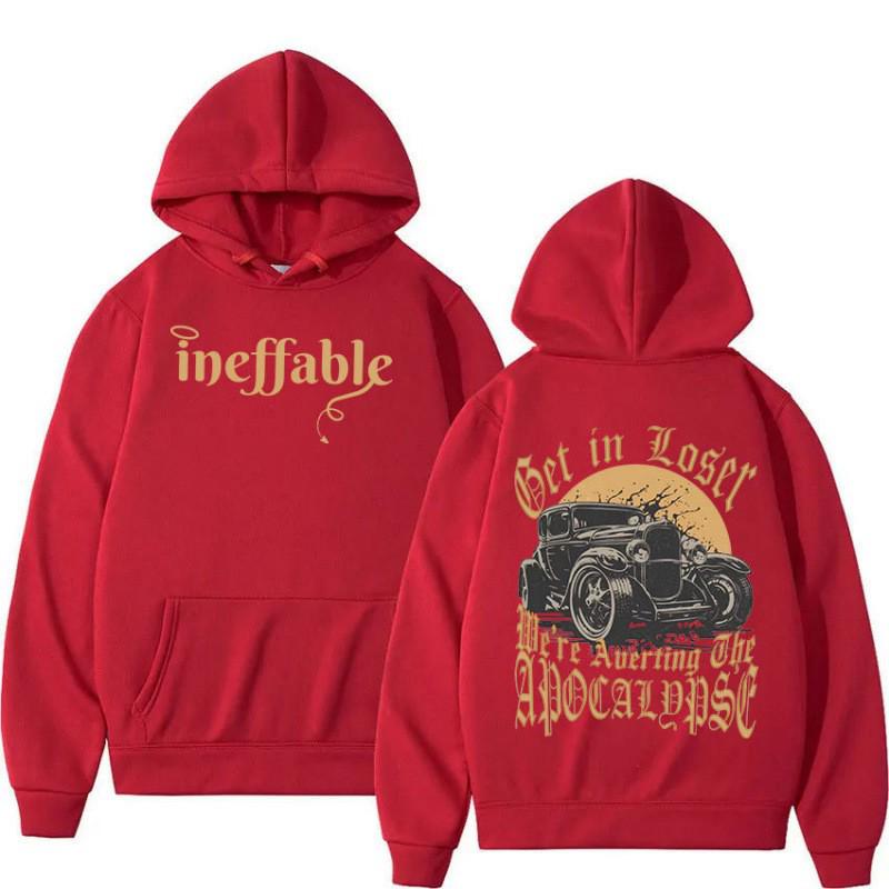 Men's Vintage Good Omens Graphic Hoodie