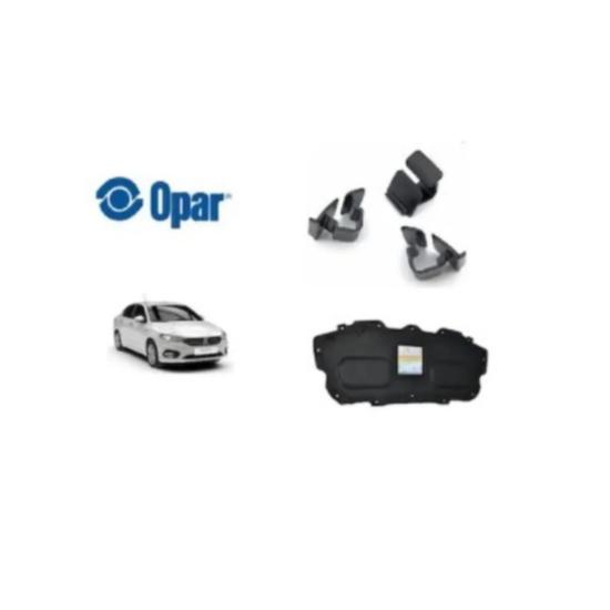 

Fiat Egea Motor Kaput Keçesi izalatörü Ön Orjinal Klipsli