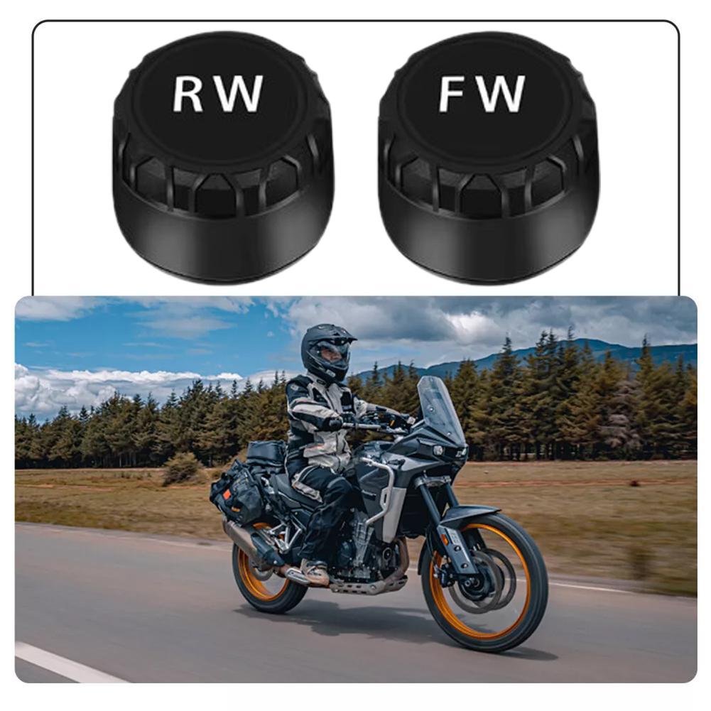 Bluetooth Däcktrycksövervakningssystem Externa Universella Motorcykel Trådlös Bluetooth-detektion Bil Däcktrycksmonitor
