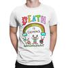 Death Is Coming Halloween T Shirts Men Cotton Vintage T-Shirts Crew Neck Anime Y2K Tee Shirt Short Sleeve Merchandise Graphic