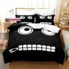 Angry Geometry Dash Beding Set Printed Bed Linen Set With Pilowcase Bed Soft Duvet Cover Soft Single Double Quen Super King-Sized Dimensionsd