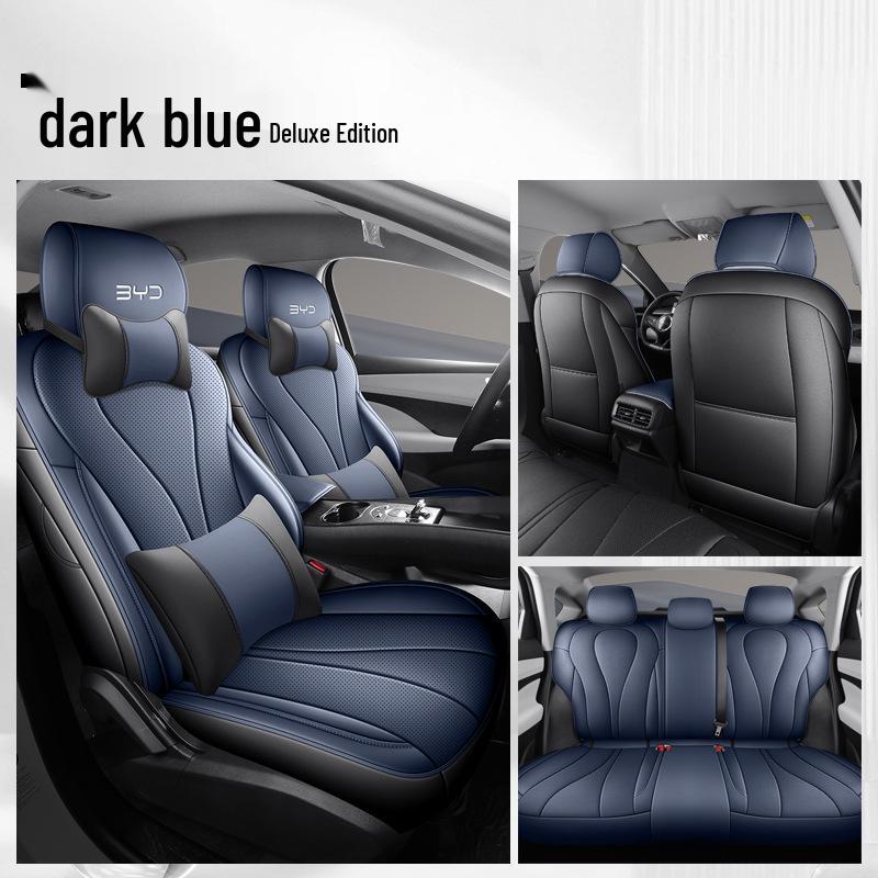 Pernițe pentru scaune auto din piele integrală, pentru toate anotimpurile, pentru BYD Seal 05DM-i - Potrivire universală pentru cinci locuri