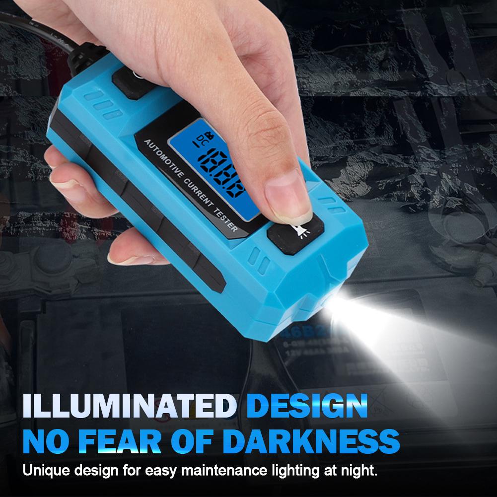 CNBJ-611 12V Δοκιμαστής Ρεύματος Ασφαλειών Αυτοκινήτου Οθόνη LCD Αναλυτής Διαρροών Αυτοκινήτου Εργαλείο Ανιχνευτής Κυκλώματος Υψηλής Ακρίβειας Αξεσουάρ Αυτοκινήτου