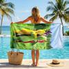 Teletubbies Fashion Beach Towel: Ideal for Summer Adventures Soft, absorbent and quick drying suitable for swimming and bathing