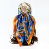 90cm Satin Printed Headscarf, Classic Floral Large Scarf, Women’s Shawl
