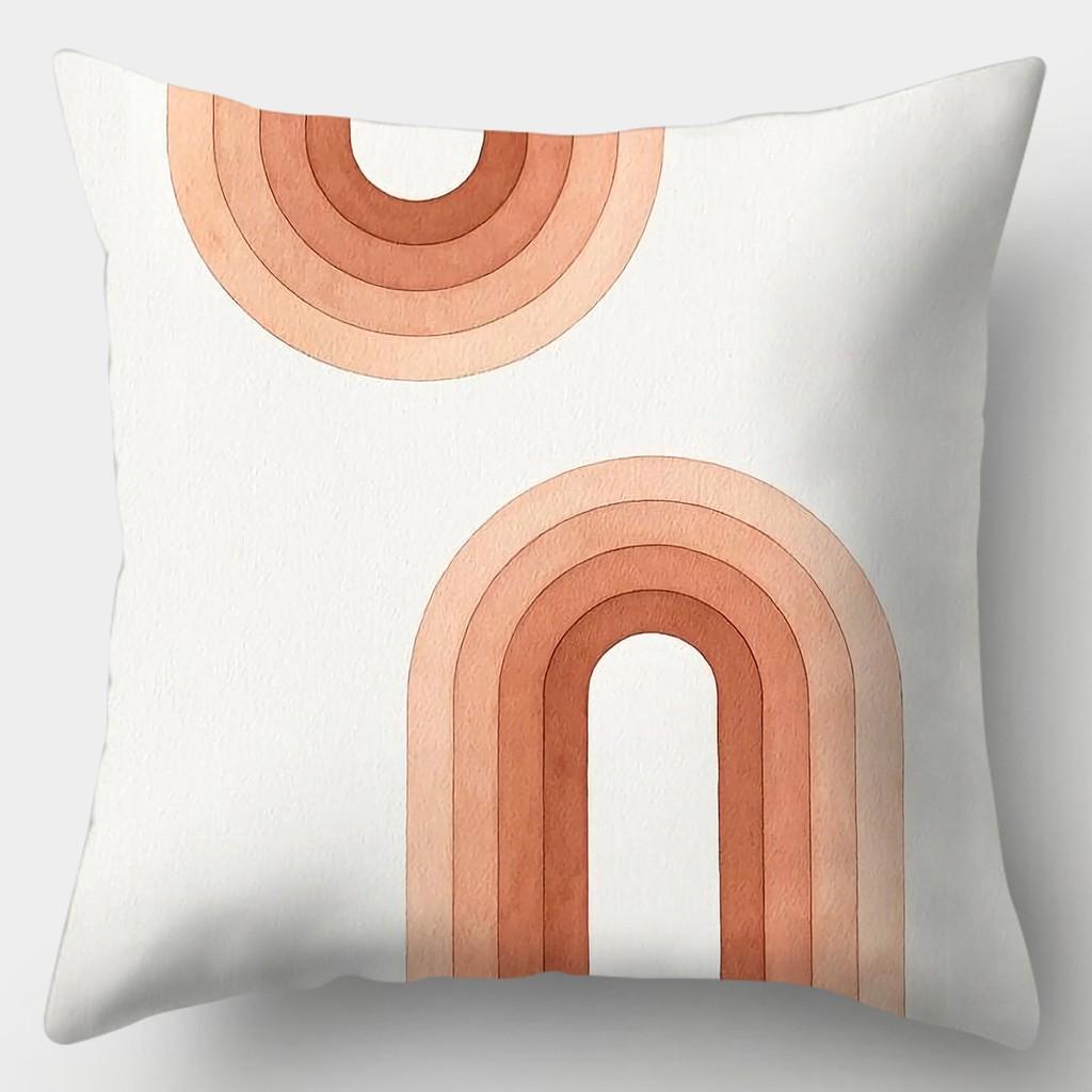 Art Drawing Style Pillowcase Square Sofa Pillowcase Abstract Main Image Cushion Cover