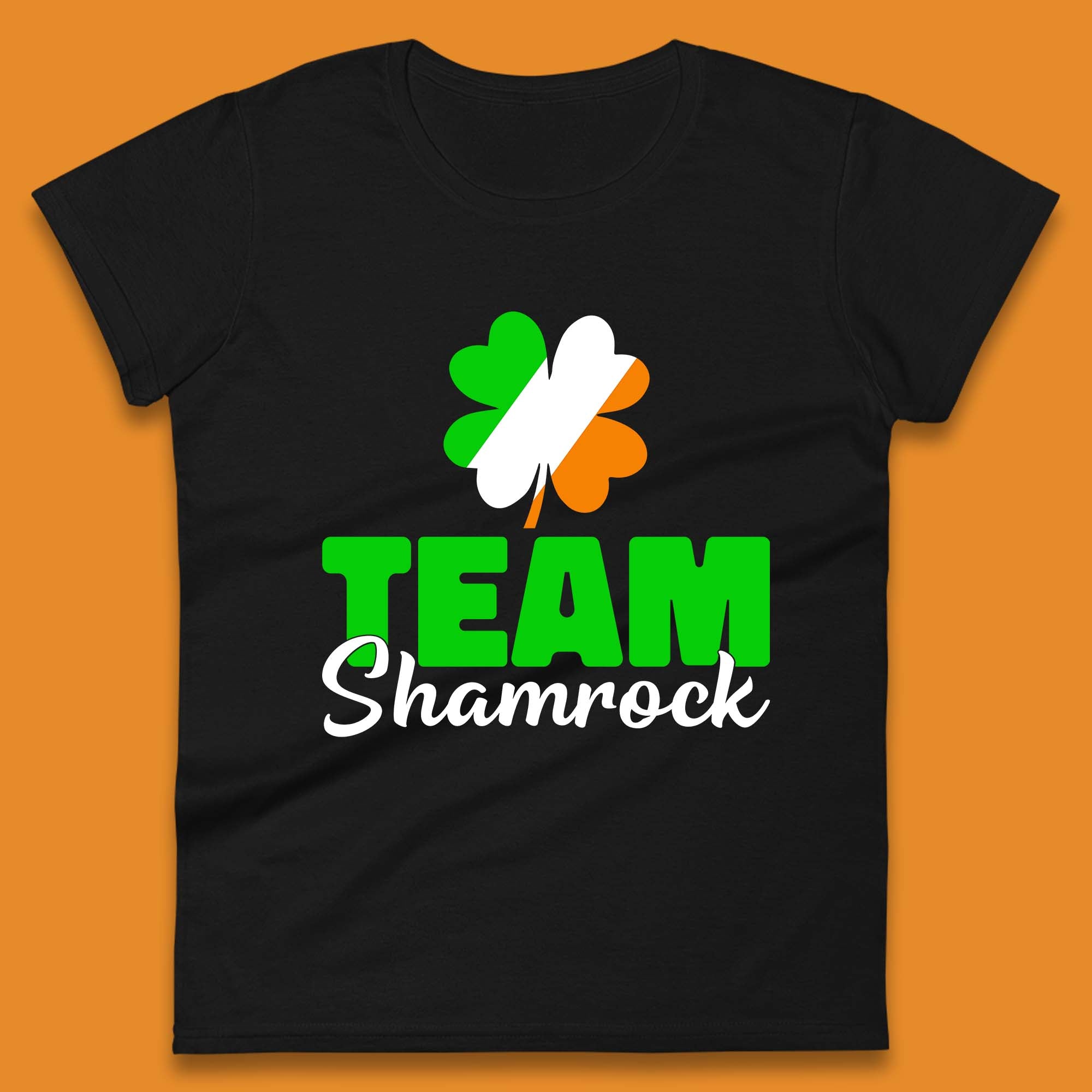 Team Shamrock Womens T-Shirt Mens Tops Tees Unisex S