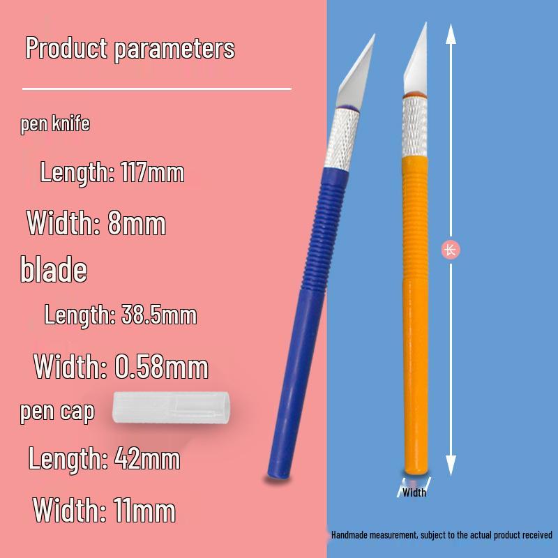 Precision Art Knife for Students - Ideal for Paper Cutting, Stamp Carving & Crafting