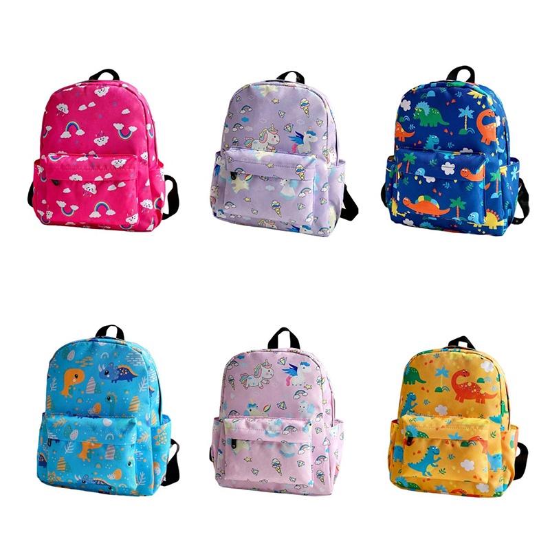Cute Cartoon Kids Backpack With Simple And Stylish Design 2023 Korean Version Of Little Dinosaur Kindergarten Schoolbag