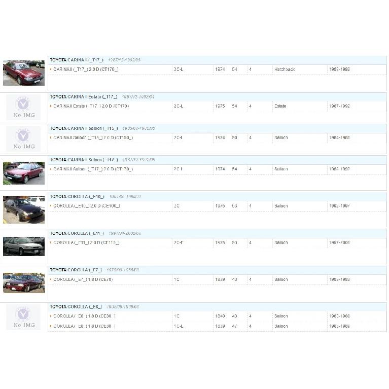 23303-64010 Car Fuel Filter For Toyota Coaster 4.0TDI-Diesel 2000-2013 MAZDA 5 2.0 2005-2010