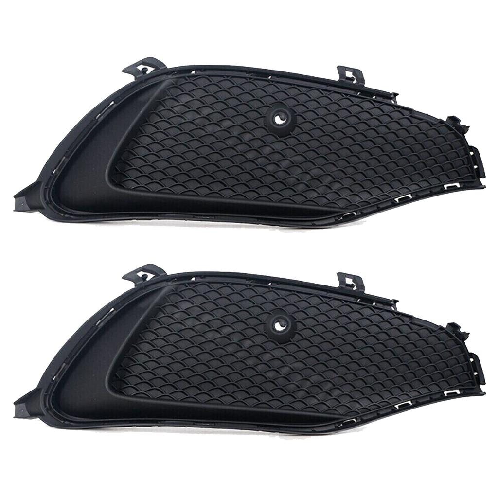 1 Pair Front Bumper Grille Fit for CLA180 CLA200 CLA250 W117 2016-2019 1178857500 1178857600 Replacement Fog Light Cover