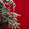 18 Pcs/Bag Icicle Drop Christmas Tree Decorations Snowflake Simulation Ice Pendants  Home Supplies