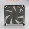 Useful Grill Guard Aluminum Case Dust Filter 120mm Dustproof Computer Fan Cooling