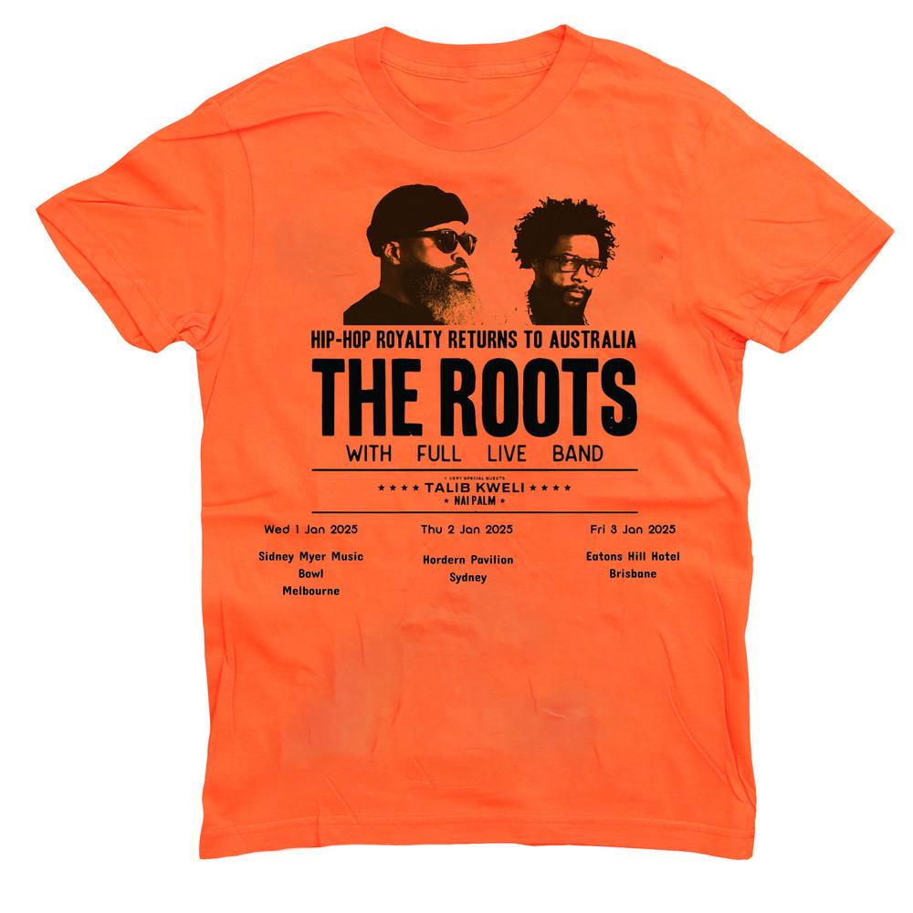 

Подарок для фаната The Roots Tour Полноразмерная футболка S-5XL BM1250 Унисекс футболка S