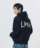 Silicone Wappen Big Logo Hoodie Black