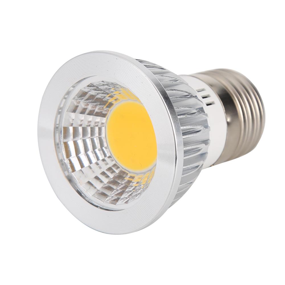 Lâmpada LED E27 AC85-265V LED COB Refletor 9W Iluminação para Decoração de Casa