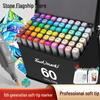 Touchmark Double-Ended Alcohol-Based Markers, 60 Colors, Soft Tip