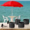 Umbrella Base Weight Outdoor Umbrella Base Round Water Fillable Base Stand Weight For Patio Umbrella Base Hole Ring Plug