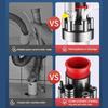 Anti Odor Sink Drain Pipe Adapter Sealing Ring 5 in 1 Kitchen Basin Sewer Branch Multifunctional Drainage Water Pipe Joint