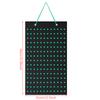 Wall Hanging Brooch Display Stand Felt Enamel Pin Badge Button Collection Storage Holder Jewelry Necklace Earring Organizer Bag