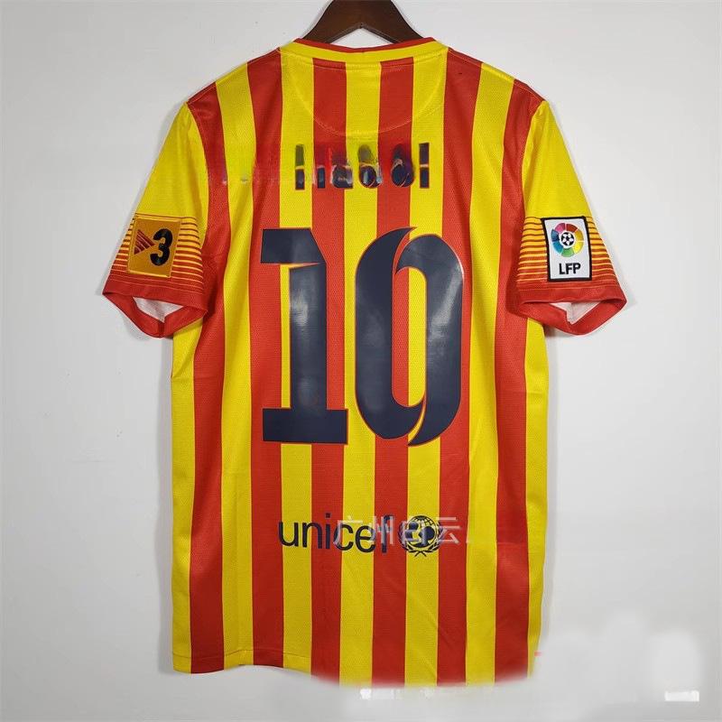 Maglia Barcelona 10-11 14-15 Casa N.. 10 No. 11 Maglia da calcio Neymar Maglia retrò