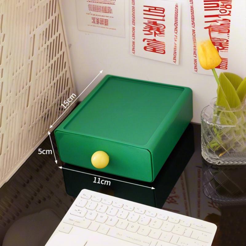 

Большая вместимость настольного органайзера, ящики для хранения, штабелируемые ящики для хранения, цветной контрастный ящик, органайзер для хранения офисных принадлежностей