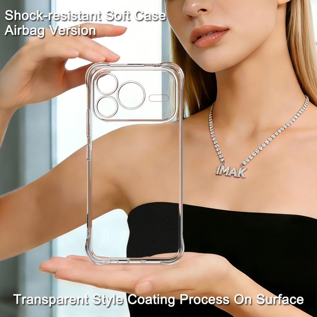 For Honor Power 2 5G Phone Case IMAK Shock-resistant Soft Case