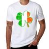 Irish Shamrock Tshirt Big Size Loose Fit Tee Shirt