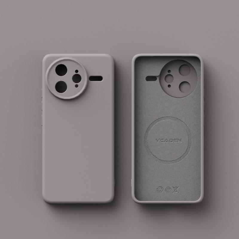 

Для беспроводной зарядки Magsafe Мягкий жидкий силиконовый чехол для телефона для XIAOMI Poco F7 Ultra F6 F5 Pro F3 Магнитная тонкая защитная крышка For Poco F7 Ultra