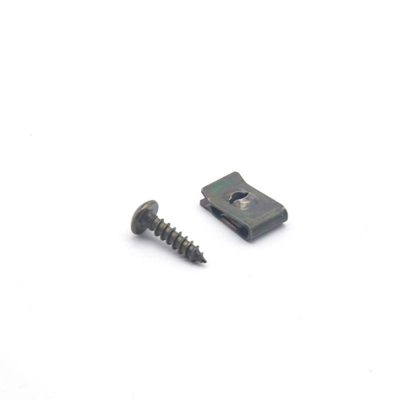 20 Stück/Los Motorabdeckung Unterboden Spritzschutz Schrauben Befestigungsclips Universell Für E-Bike Moped Roller ATV M4/M5 U-Typ Clips
