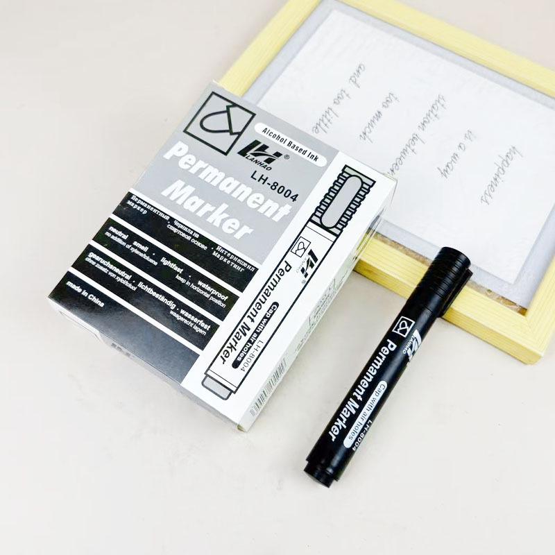 Oil-Based Large Capacity Marker Pen - Three Colors for Cardboard and Logistics Use