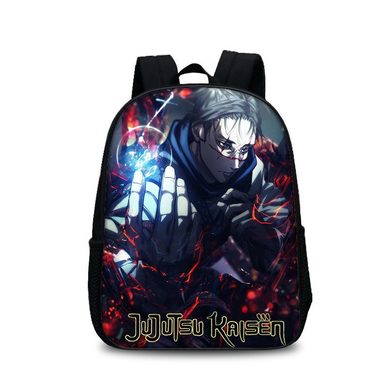 Jujutsu Kaisen Backpack With Polyester Material And Spacious Design For Students And Daily Use