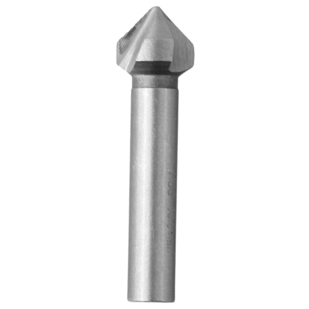 3-Flute Countersink Drill Bit 90 Degree Chamfering Cutters 6.3/8.3/10.4/12.4/16.5/20.5mm For Wood Metal Quick Change Drill Bit