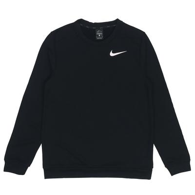 Dri-Fit Schnelltrocknendes Rundhals-Sweatshirt Herren Sweatshirt Schwarz CU6796-010