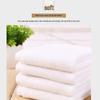 Mini White Pure Cotton Square Towel - 100 Pack