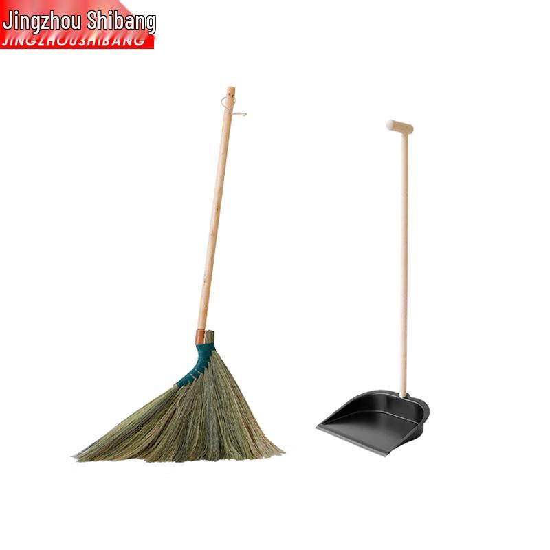 Jingzhou Shibang ZJ-2818 Soft Bristle Broom  Dustpan Set