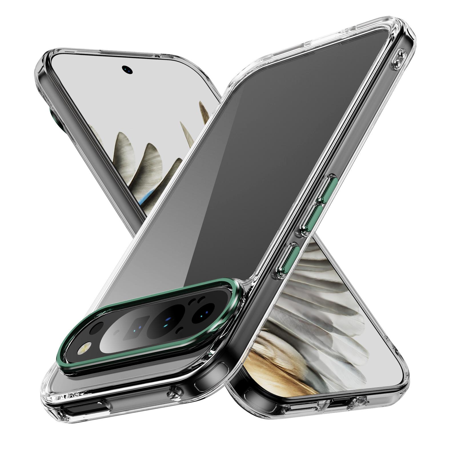 

Transparent Phone Case Acrylic Back Panel with Clear and Naked Lens Film All Inclusive for Pixel10 Phone Case Pixel 8