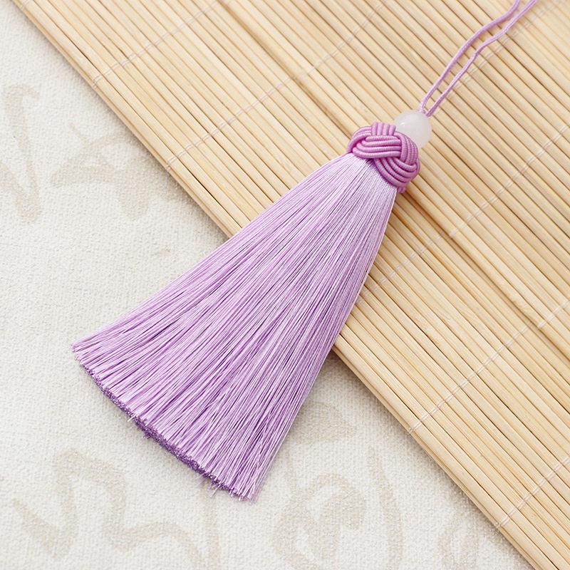 

10cm Thick Pineapple Tassel Ornament with Bead Pendant - Ancient Style Decorative Hanging for Curtains and Fans, Gift Box Included