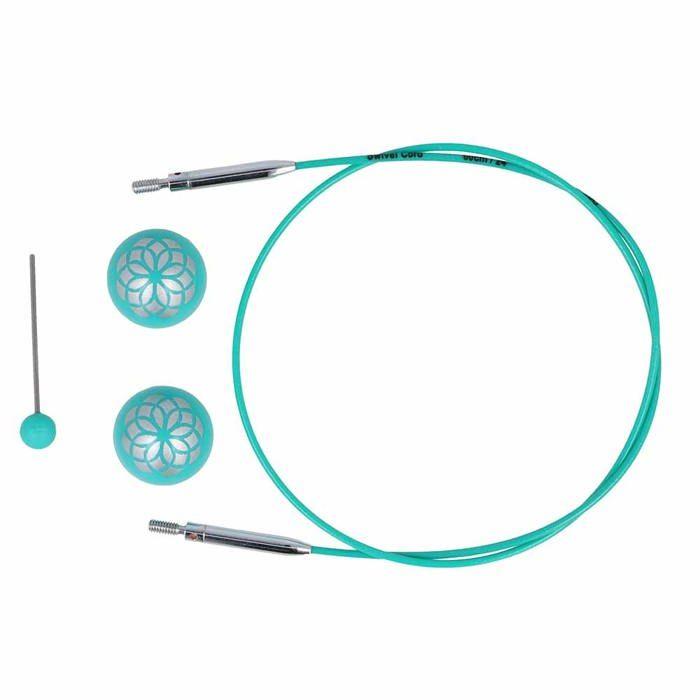 KnitPro Câble inter. Pivotant 360° pour aiguille 60cm - 1pc