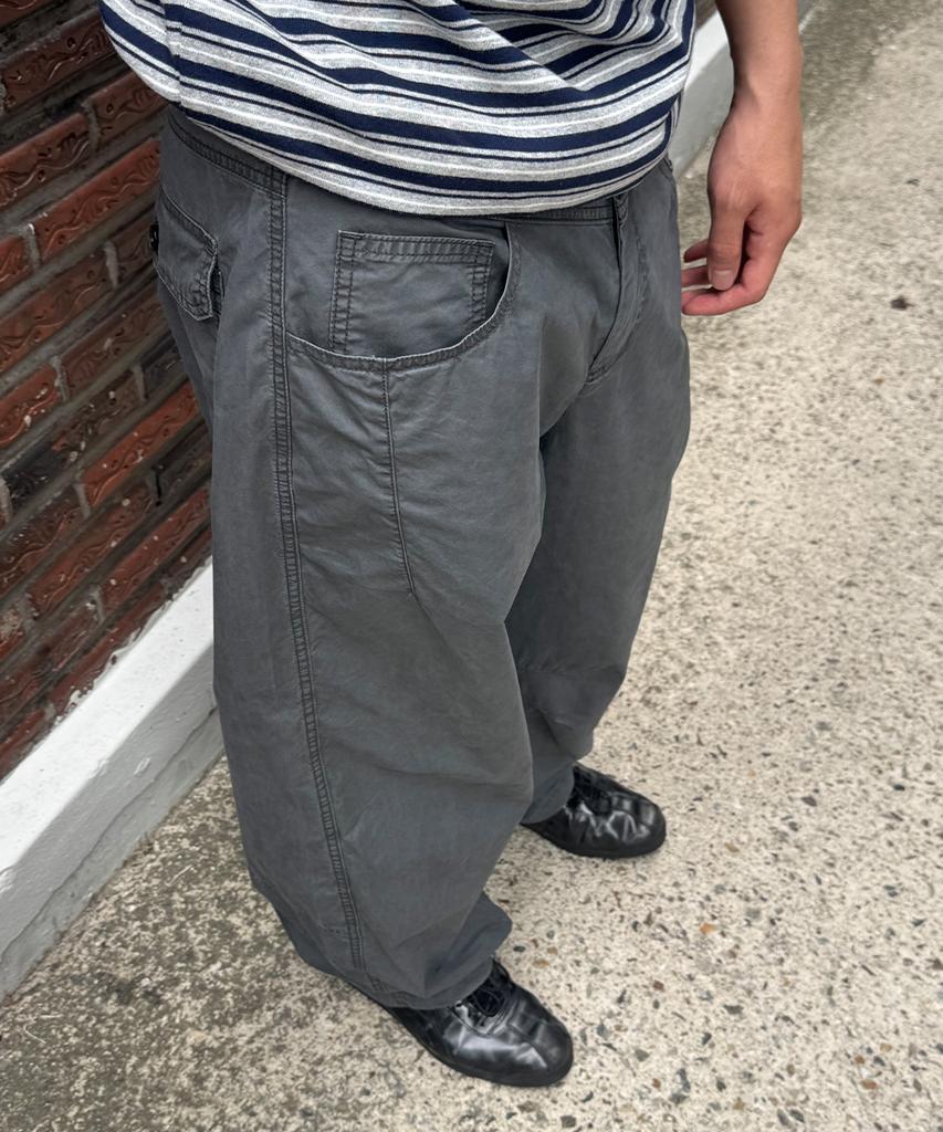 INTEMPOMOOD Cool Breeze Curved Pants_Charcoal