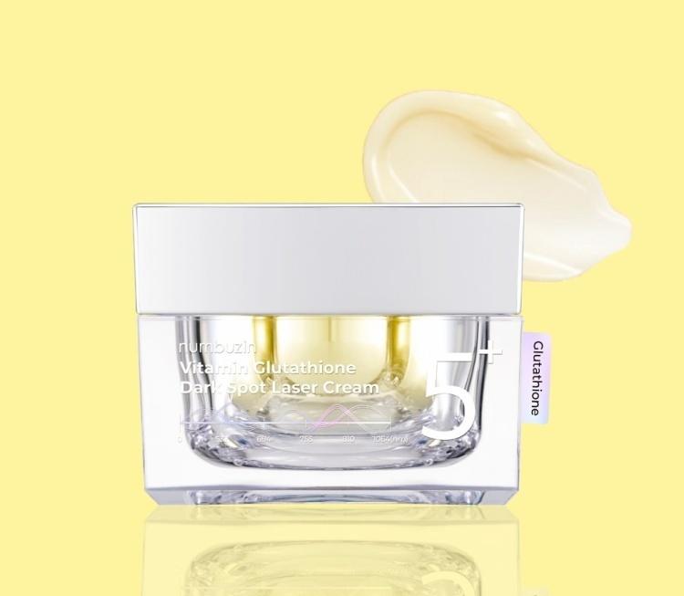 NUMBUZIN Č.5 Vitamín Glutatión Krém na laserové škvrny 50ml/ Rozjasňujúci, Hydratačný, Kórejská kozmetika, Kbeauty