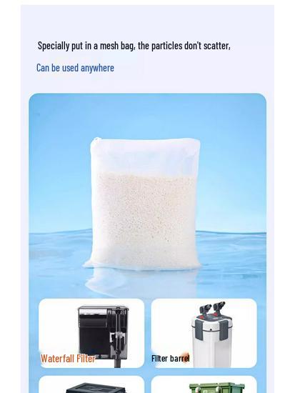 Protein Cotton Water Purifier Balls for Aquarium: Remove Yellow Water & Odors