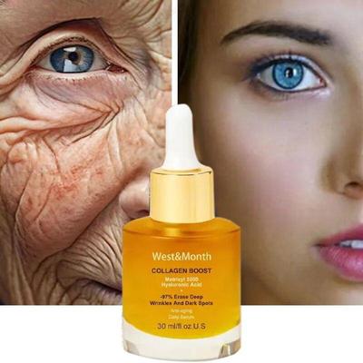 Serum do twarzy z kolagenem Nawilżające Ujędrniające Nawadniające Wygładzające Odżywcze Rozjaśniające Produkt do pielęgnacji skóry twarzy 30ml
